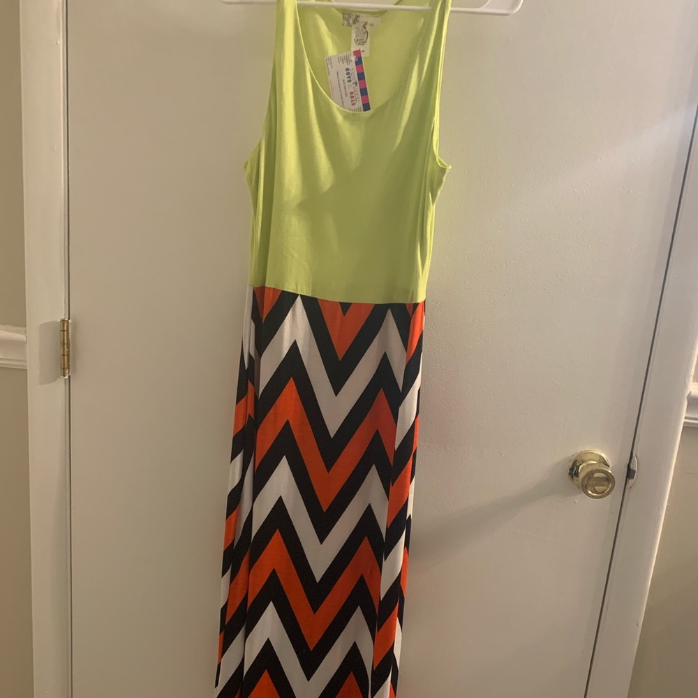 NWT Miin Size L Sleeveless Maxi Dress